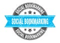 social bookmarking stamp Royalty Free Stock Photo