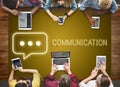 Social Chat Message Communication Connection Concept Royalty Free Stock Photo
