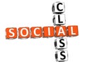 Social Class Crossword