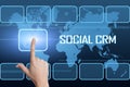 Social CRM Royalty Free Stock Photo