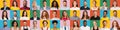 Social Diversity Concept. Positive Multiethnic People Of Different Professions And Age, Collage Royalty Free Stock Photo