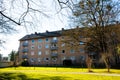 Social housing, apartment blocks, apartment buildings in Munich Royalty Free Stock Photo