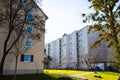 Social housing, apartment blocks, apartment buildings in Munich Royalty Free Stock Photo