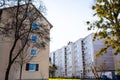 Social housing, apartment blocks, apartment buildings in Munich Royalty Free Stock Photo