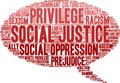 Social Justice Word Cloud