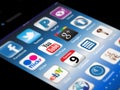 Social Madia apps on a Apple iPhone 4S