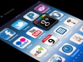 Social Madia apps on a Apple iPhone 4S