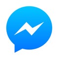 Facebook Messenger Logo Royalty Free Stock Photo