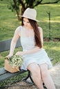 Social media blogger, enthusiast outdoor portrait. Latina woman taking a selfie in the park, capturing her love for Royalty Free Stock Photo