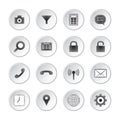 Social media buttons Royalty Free Stock Photo