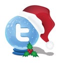 Social Media Christmas Ball