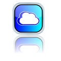 Social Media cloud icon Royalty Free Stock Photo