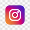 Social media icon illustration instagram. Instagram Icon. Vector illustration