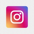 Social media icon illustration instagram. Instagram Icon. Vector illustration