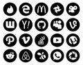 20 Social Media Icon Pack Including overflow. question. github. stockoverflow. vimeo