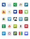 Social media icons