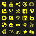 Social media icons