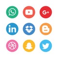 Social Media Icons Collection Set