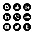 Social Media Icons Collection Set