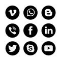 Social Media Icons Collection Set