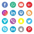 Social Media Icons Collection Set