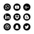 Social Media Icons Collection Set