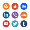 Social Media Icons Collection Set