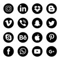 Social Media Icons Collection Set