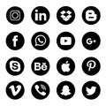 Social Media Icons Collection Set