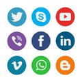 Social Media Icons Collection Set