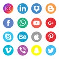 Social Media Icons Collection Set