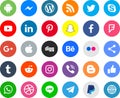 Social media icons