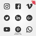 Social media icons