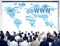 Social Media Internet Connection Global Communications Networkin Royalty Free Stock Photo