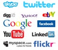 Social media logos