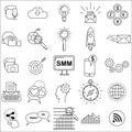 Social Media Marketing icons