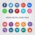 Social Media Network icons Collection