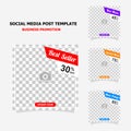 Social Media Post Template style Fourty nine