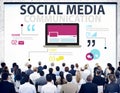 Social Media Social Networking Technology Connection Concept Royalty Free Stock Photo