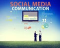 Social Media Social Networking Technology Connection Concept Royalty Free Stock Photo