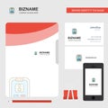 Social media user profile Business Logo, File Cover Visiting Card and Mobile App Design. Vector Illustration Royalty Free Stock Photo