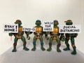 Social messages by TMNT