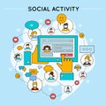 Social Network Activity Design
