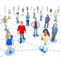 Social Network Community Communication Networking Concept