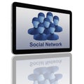 Social Network Group of Tablet Computers