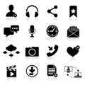 Social Network Icons Royalty Free Stock Photo
