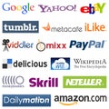 Social Network Logos [2] Royalty Free Stock Photo