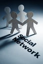 Social Network concept Royalty Free Stock Photo