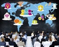 Social Network Sharing Global Communications Connection Concept Royalty Free Stock Photo