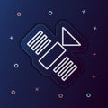 Social network sign nolan button icon. Simple thin line, outline vector of web icons for ui and ux, website or mobile application Royalty Free Stock Photo